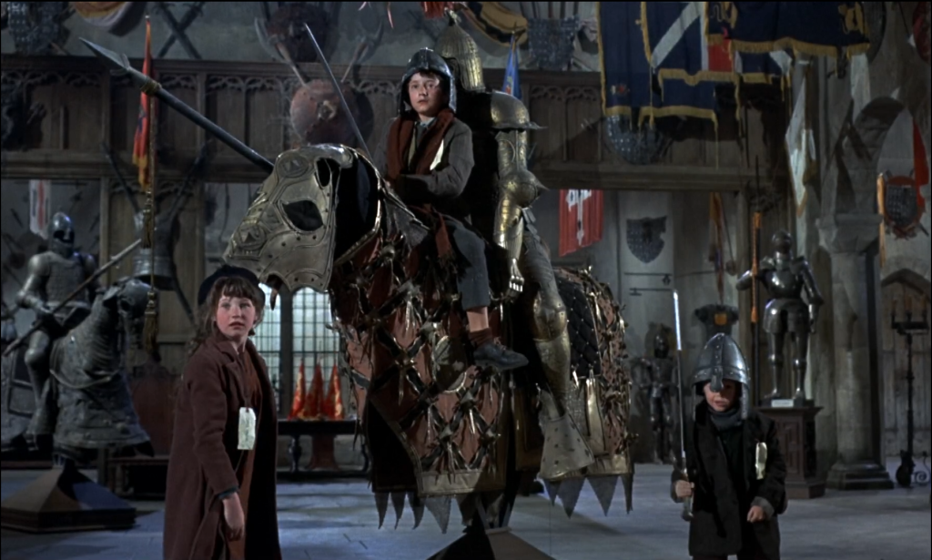 From Disney's Bedknobs and Broomsticks, Meeting the kids for the first time.
