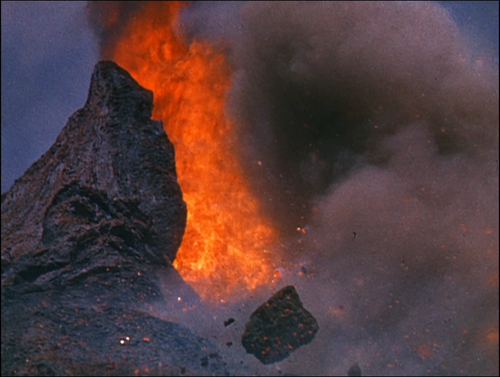 A miniature volcano explodes ! From When Worlds Collide on iTunes in HD.