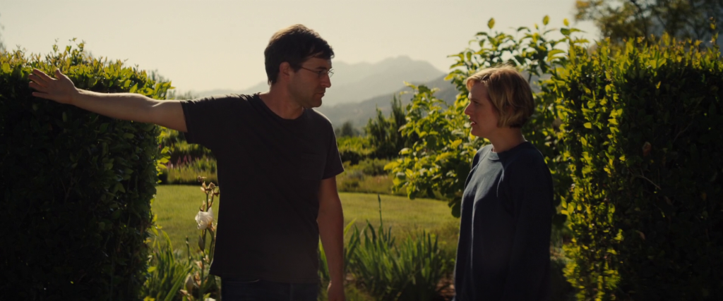 Logic meets feeling in 'The One I Love'. Mark Duplass and Elisabeth Moss.