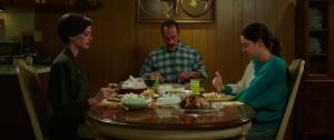 Unhappy families, Eva Green, Christopher Meloni and Shailene Woodley in White Bird in a Blizzard.