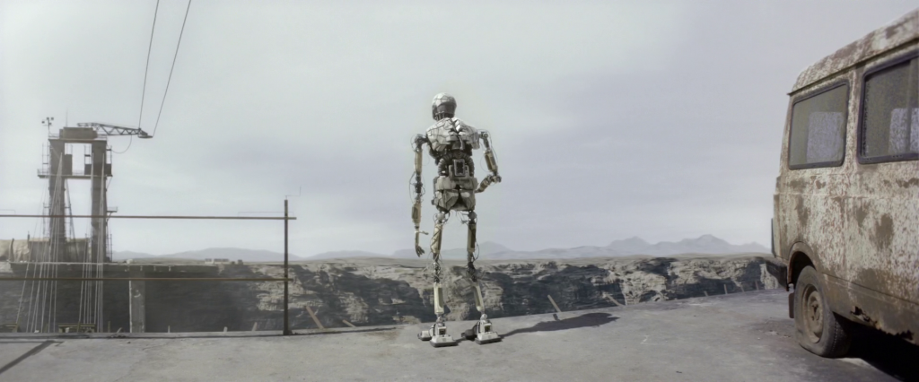 Automata - itunes - A robot looking across the great divide.